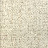 Broadloom carpet in cream bouclé with tan accents. 