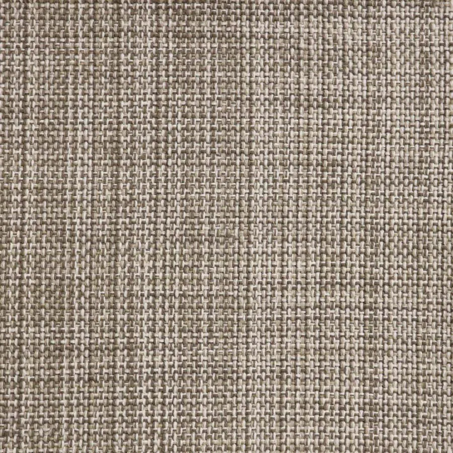 Broadloom carpet swatch in striped pattern brown color