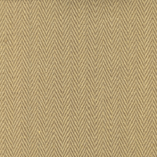 Broadloom carpet swatch herringbone design in yellow brown