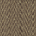 Broadloom carpet swatch herringbone design in black tan