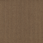 Broadloom carpet swatch herringbone design in dark brown