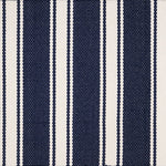 Broadloom carpet swatch in striped pattern dark blue color