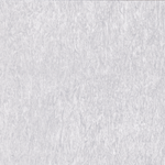 Detail of wallpaper in a muted textural print in mottled gray and white.