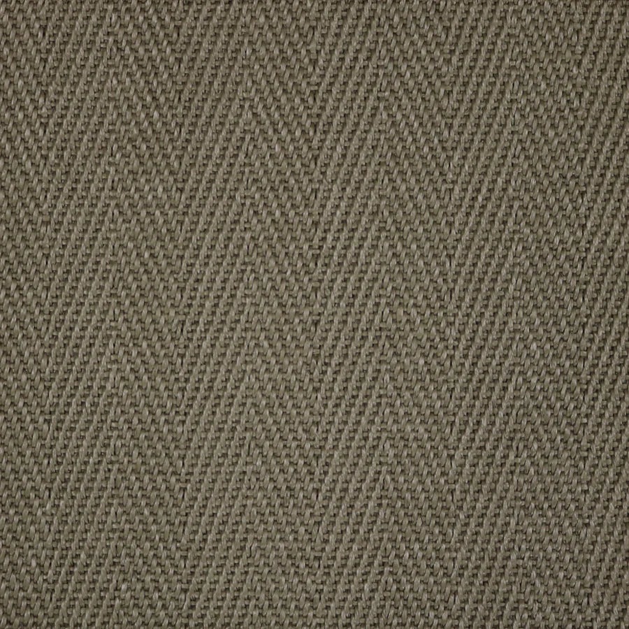 Broadloom carpet swatch herringbone design in moss green