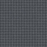 Detail of a wallpaper in a dense plaid pattern in shades of navy.