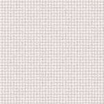 Wallpaper in a dense plaid pattern in shades of gray.