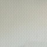 Detail of wallpaper in a playful curvy stripe print in gray on a light gray field.