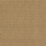 Broadloom carpet swatch geometric design in yellow brown