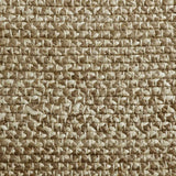 Broadloom carpet swatch in textural pattern whtie brown color