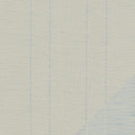 Woven fabric in a ivory and pale blue stripe, designed to be reversible. 