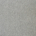 Broadloom carpet swatch herringbone design in light grey