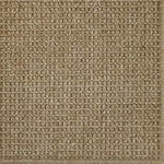 Close-up of a textured beige carpet