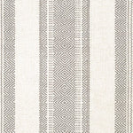 Broadloom carpet swatch striped/diamond design in white grey