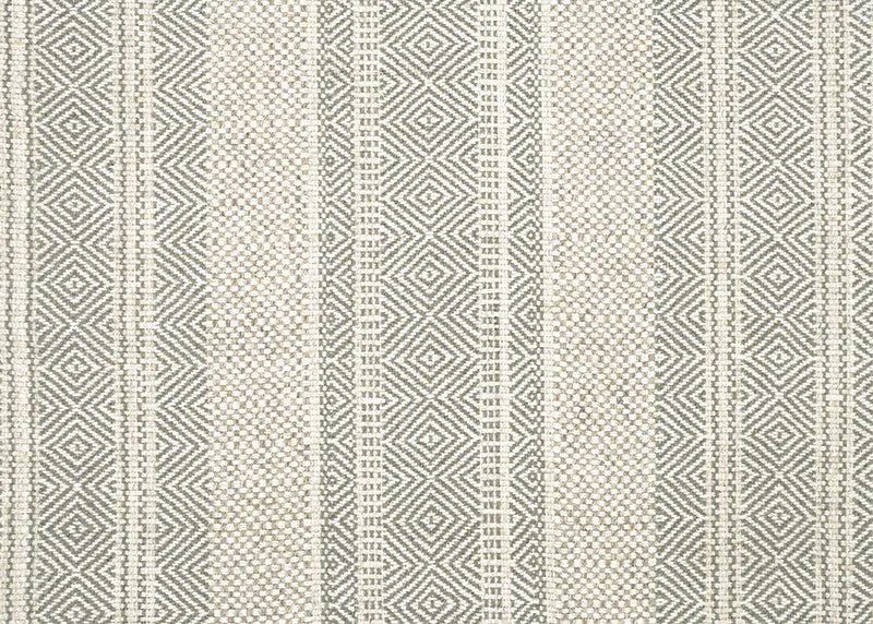 Broadloom carpet swatch striped/diamond design in slate