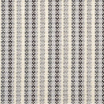 Broadloom carpet swatch striped design in dark grey slate