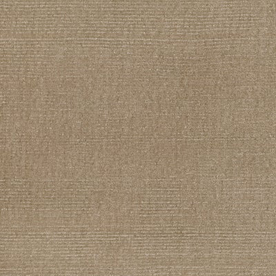 Broadloom carpet solid cut pile in taupe. 