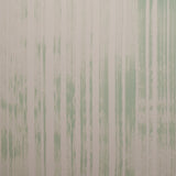 Detail of wallpaper in a muted stripe pattern in cream.