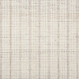 Broadloom carpet in a textural strie stripe in cream with shades of taupe.