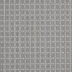 Broadloom carpet swatch in checkered pattern in light grey. 