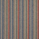 Striped flatweave runner detail in multi red blue green tan 