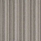 Striped flatweave runner detail in multi grey 