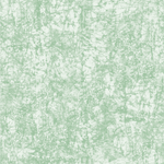 Detail of wallpaper in an organic textural print in light green on a white field.