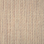 Broadloom carpet with a textural stripe in shades of warm brown. 