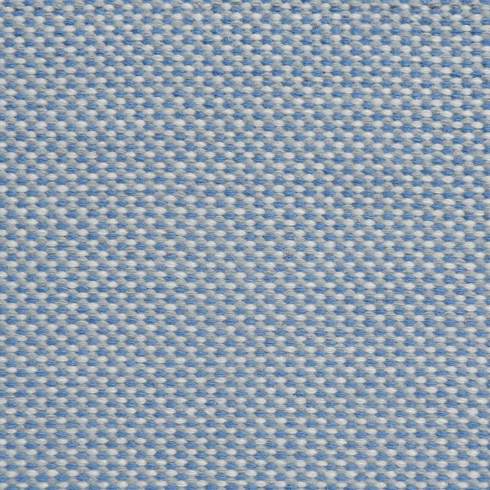 Textured blue and gray handmade rug