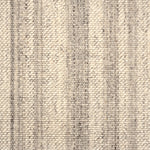 Textural striped broadloom carpet in grey