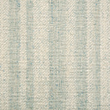 Textural striped broadloom carpet in light blue and cream.
