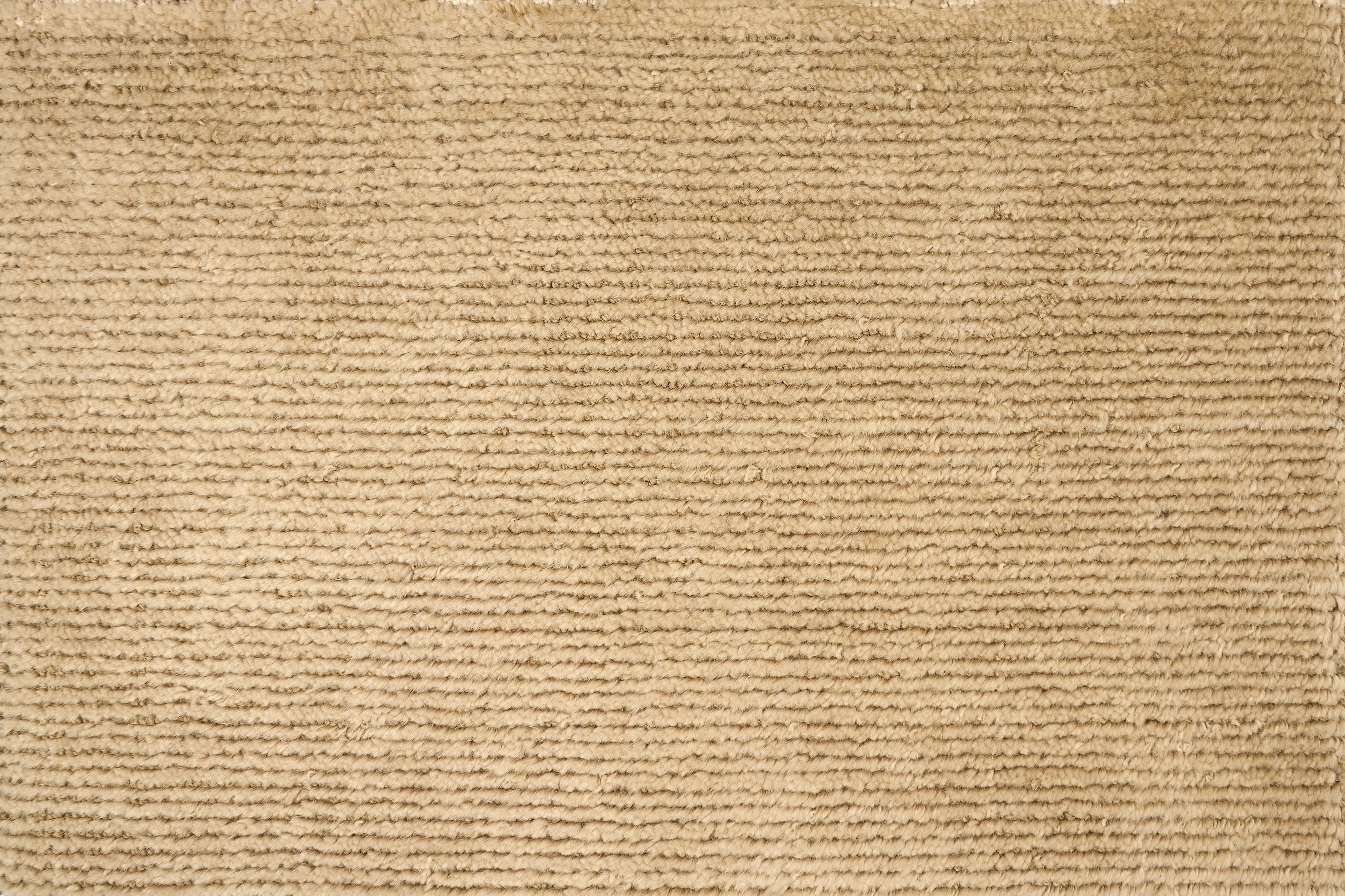 Broadloom carpet solid ribbed cut pile in tan