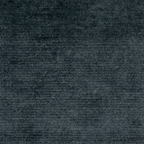 Broadloom carpet solid ribbed cut pile in navy blue. 