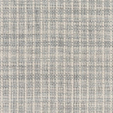 Textural basketweave broadloom in light grey.
