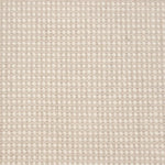 Broadloom carpet swatch in textural pattern cream color