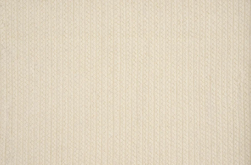 Broadloom carpet swatch in a textured pattern in a cream design