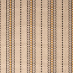 Striped flatweave runner in cream and taupe