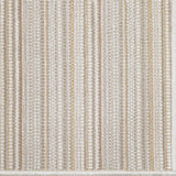 Broadloom carpet with stripes in beige, tan and taupe. 