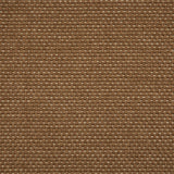 Textural performance broadloom carpet in grid design in brown.