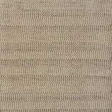 Flatweave rug in a textural stripe in shades of taupe