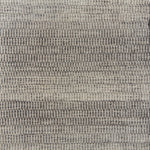 Flatweave rug in a subtle stripe in heathered grey
