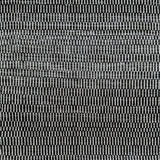 Flatweave rug in a subtle stripe in black and white. 