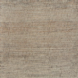 Flatweave rug in a subtle stripe in oatmeal