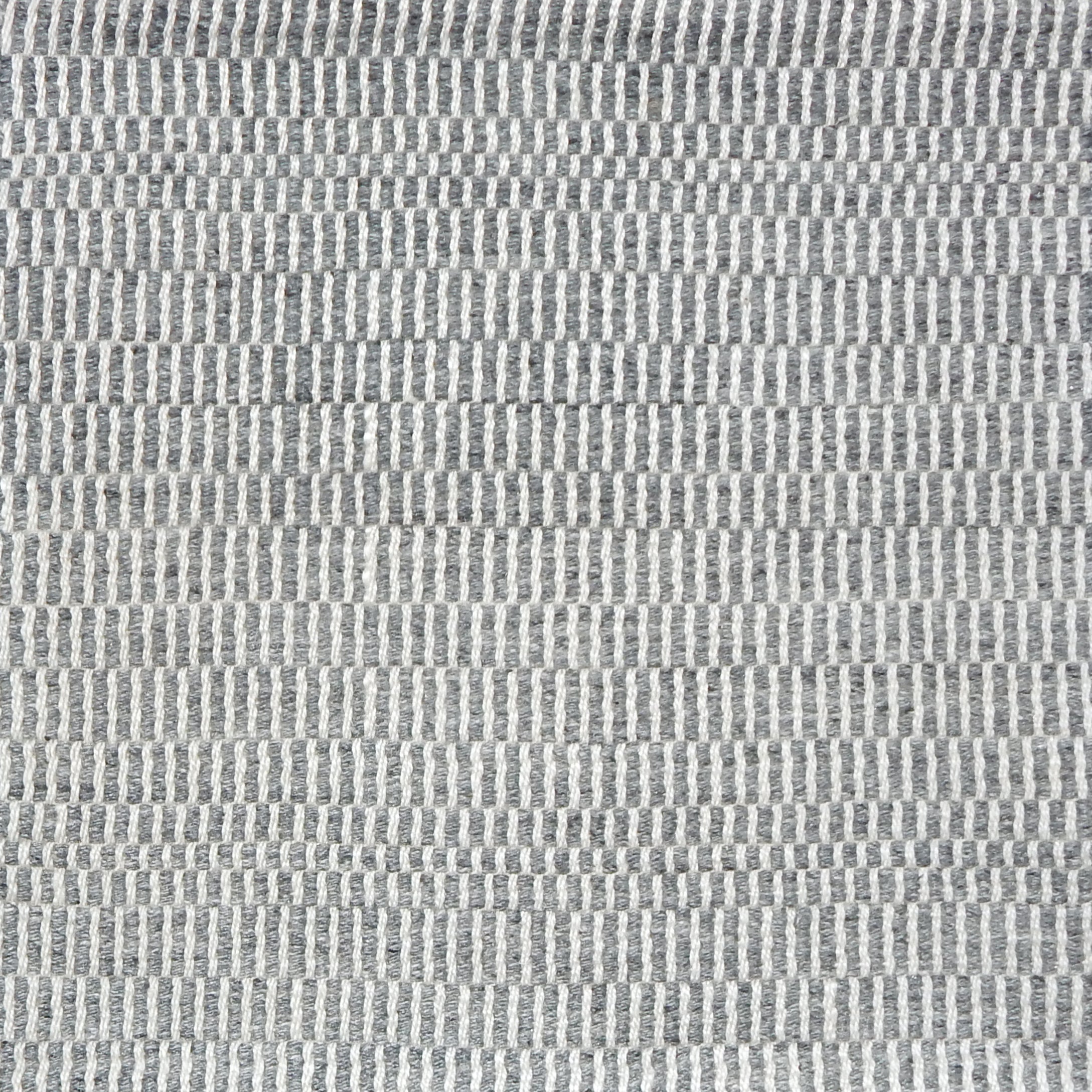 Textural woven carpet in grey