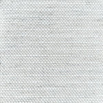 Pale grey and white striped woven rug. 