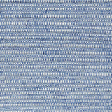 Close-up of blue textured woven rug