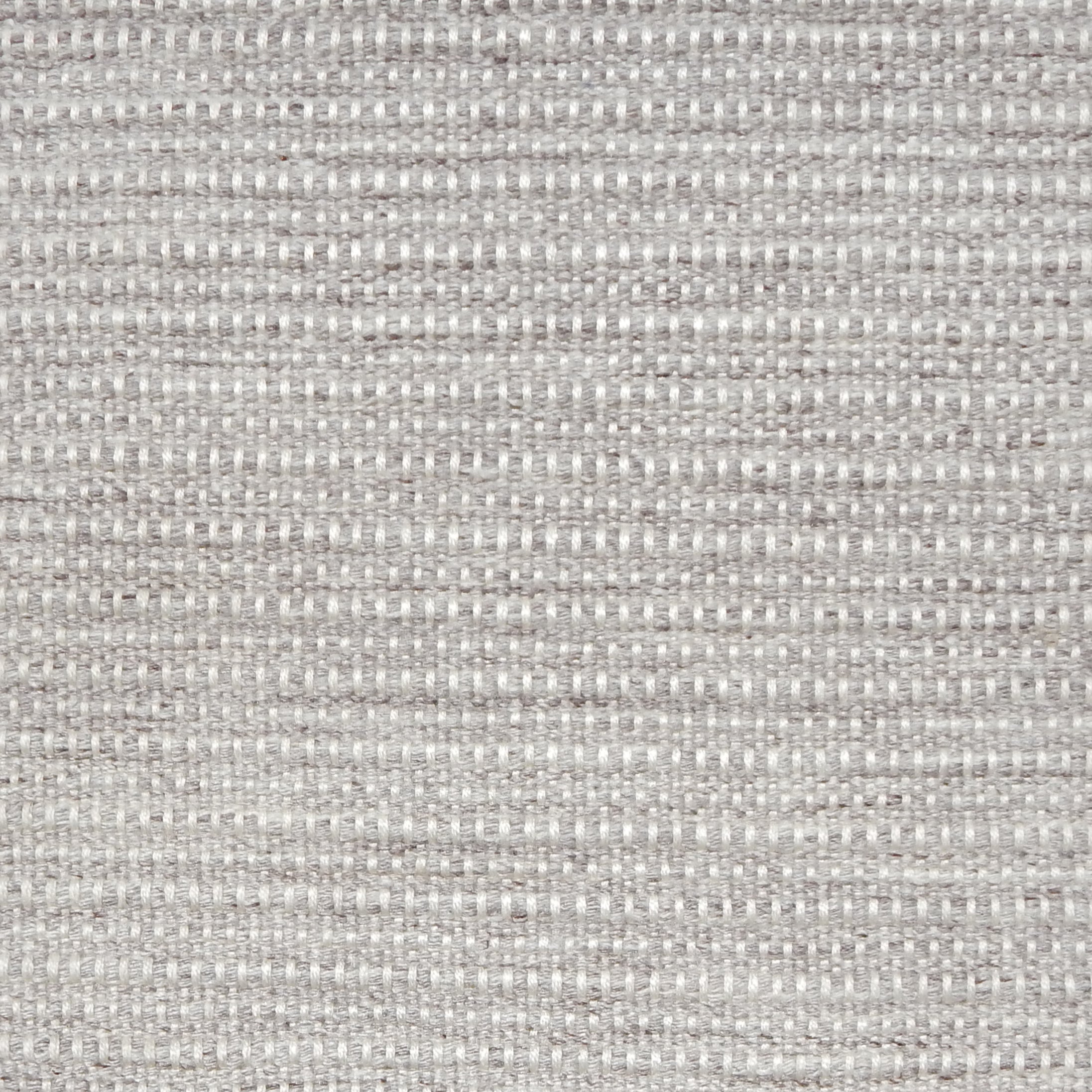 Close-up of grey textured woven rug