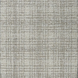 Broadloom carpet with subtle plaid pattern in cream and grey