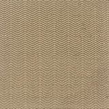 Flatweave carpet in herringbone pattern in cream and brown.
