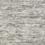 Textured brown and white handmade rug