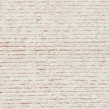 Textured white and red handmade rug